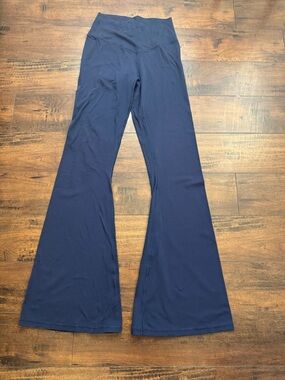Aerie Deep Blue Flare leggings